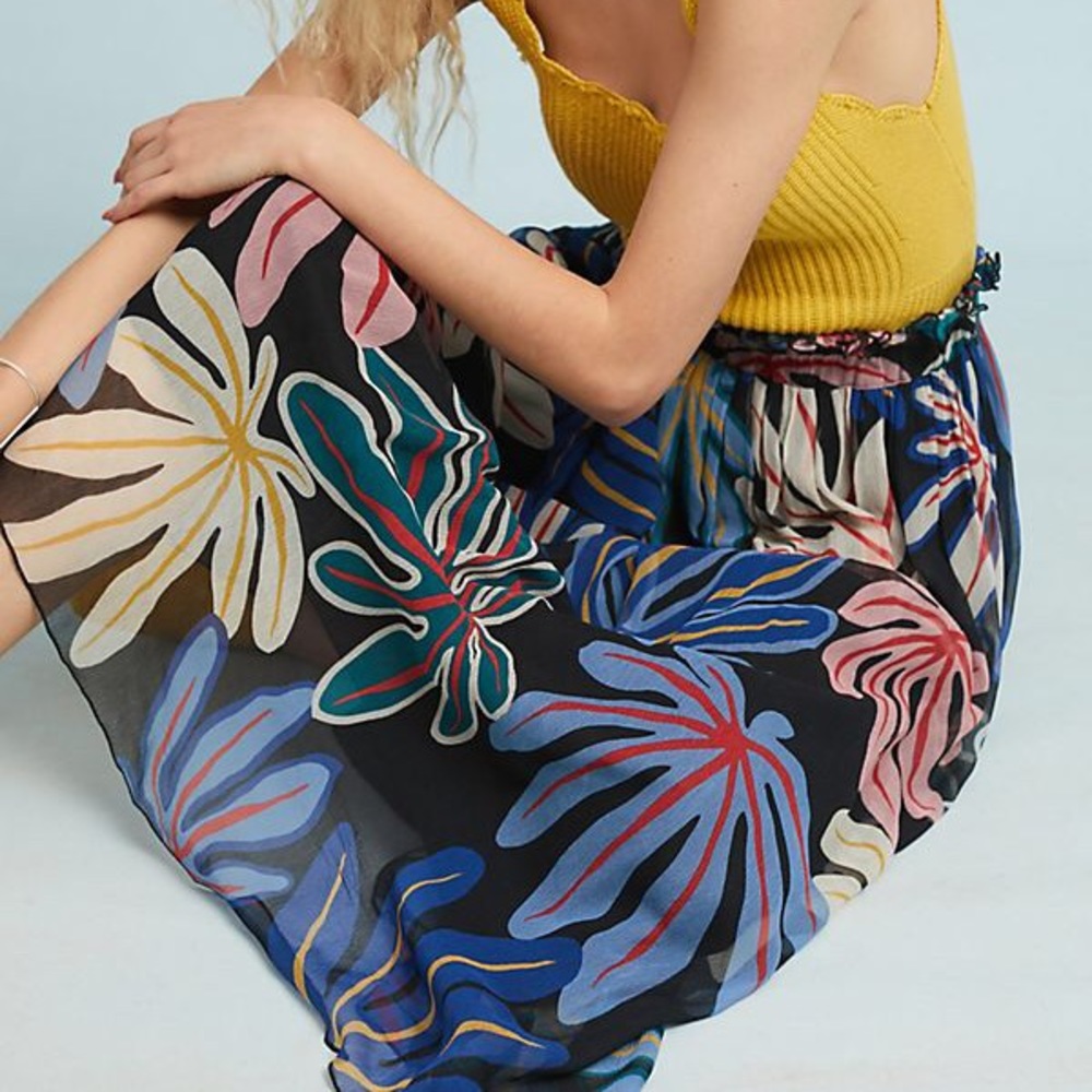 Ottod’ame Groovy Floral Skirt